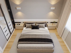 KAMAR TIDUR UTAMA Model 3D