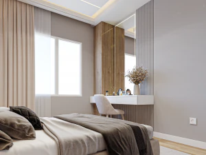 KAMAR TIDUR UTAMA Model 3D