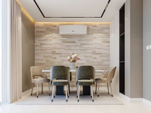 OPEN SPACE LIVING DINING KICHEN HALL 3D Model