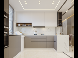 OPEN SPACE LIVING DINING KICHEN HALL 3D Model