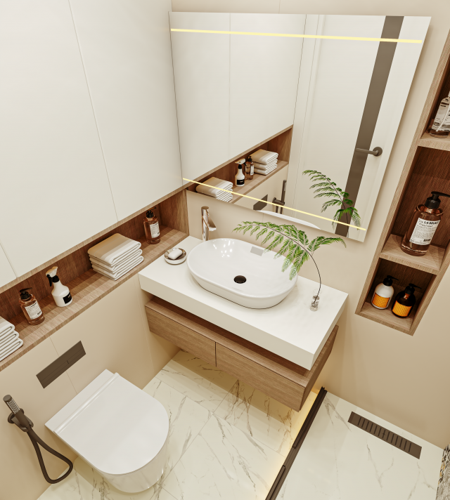 BATH ROOM 3D मॉडल .c4d .max .obj .3ds .fbx .stl .blend 