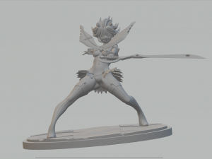 Ryuko Matoi Kill la kill 3D 打印模型