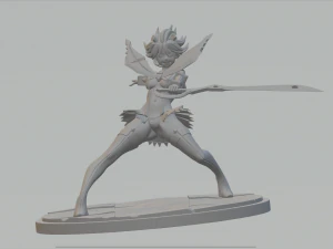 Ryuko Matoi Kill la kill 3D Print Model