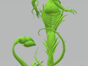 Zyra League of Legends Modèles 3D en vedette