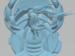 DJ Sona League of Legends Modelo de Impressão 3D