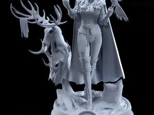 Yennefer The Witcher 3D Print Model