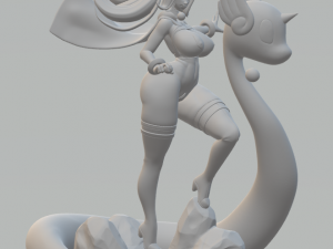 Clair Pokemon NSFW 3D-printmodel