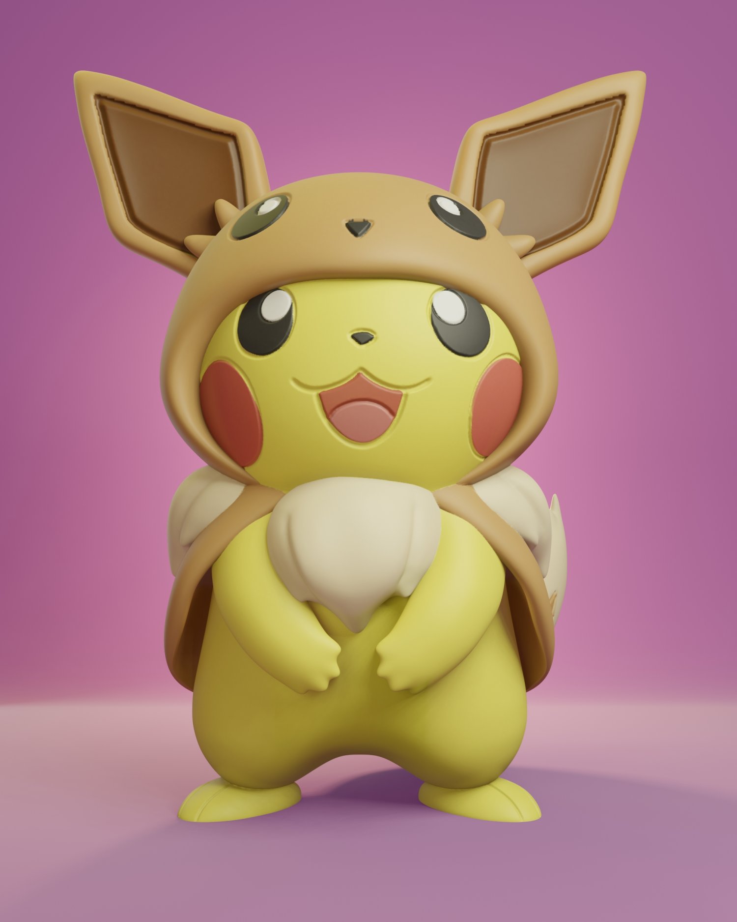 Pokemon - All Eeveelutions New Version 3D model 3D printable