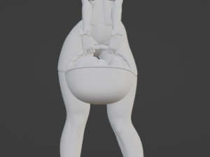 2B Nier Automata Bunny Cosplay NSFW Modelo de impresión 3D
