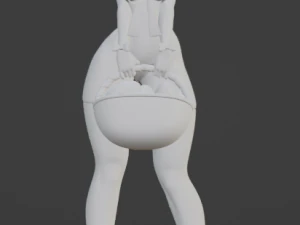 2B Nier Automata Bunny Cosplay NSFW 3D Print Model