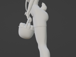 2B Nier Automata Bunny Cosplay NSFW Modelo de impresión 3D
