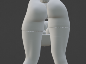 2B Nier Automata Bunny Cosplay NSFW Modelo de impresión 3D