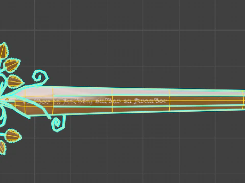 Stylized Weapon Pack 3D Model