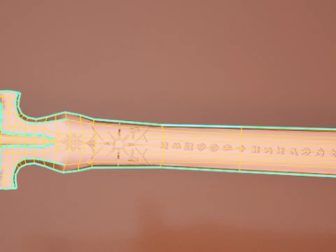 Stylized Weapon Pack 3D Model