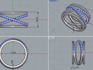 Ring 5 Modello di stampa 3D