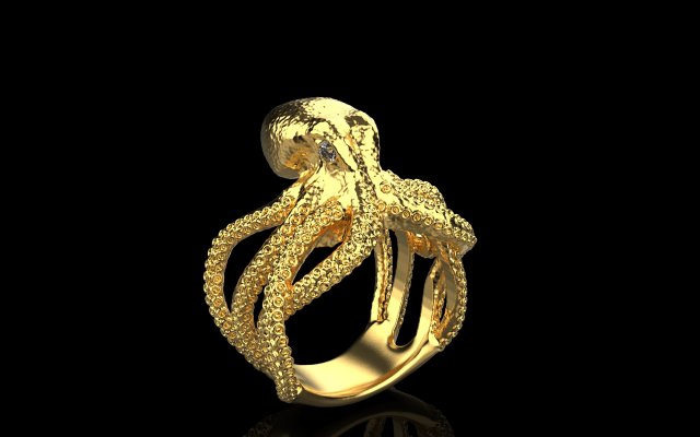 Squad ring 1559 3D-Druckmodell .c4d .max .obj .3ds .fbx .stl .blend 