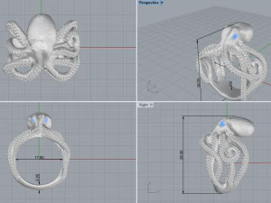 Squad ring 1559 3D Print Model