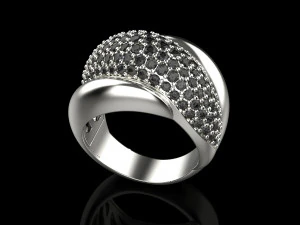 Ring With stones 1720 3D Print Model