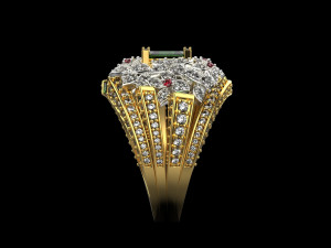 戒指1888 3D 打印模型