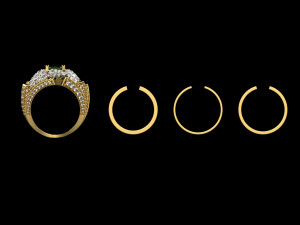 戒指1888 3D 打印模型