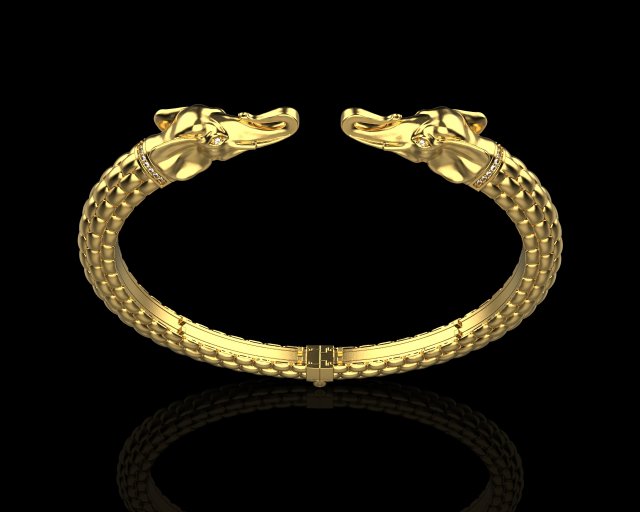 Bracelet Elephant 2130 Modèles 3D en vedette .c4d .max .obj .3ds .fbx .stl .blend 