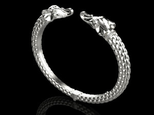 Bracelet Elephant 2130 Modèles 3D en vedette
