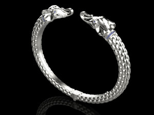 Bracelet Elephant 2130 Modèles 3D en vedette
