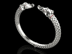 Bracelet Elephant 2130 Modèles 3D en vedette