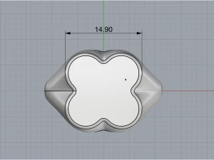 Ring 3832 3D Print Model