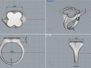 Ring 3832 Modèles 3D en vedette