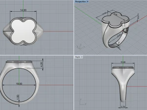 Ring 3832 3D Print Model