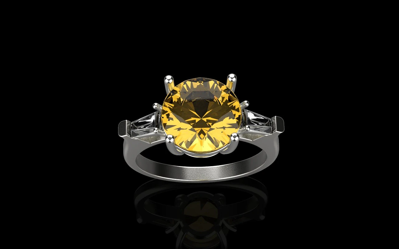 Ring 4222 3D Print Model .c4d .max .obj .3ds .fbx .stl .blend