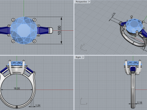 Ring 4222 3D printmodel