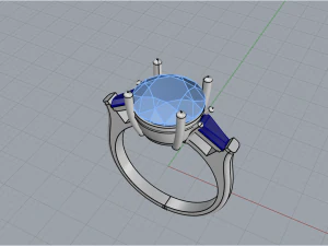 Ring 4222 3D Print Model