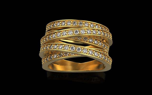 Ring 4228 Modèles 3D en vedette .c4d .max .obj .3ds .fbx .stl .blend 