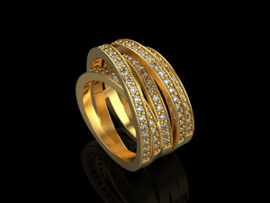 Ring 4228 Modèles 3D en vedette