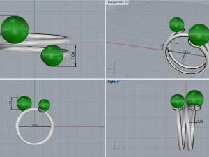 Ring 4232 3D Druckmodell