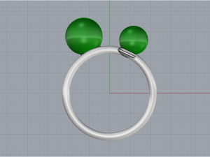 Ring 4232 3D Druckmodell