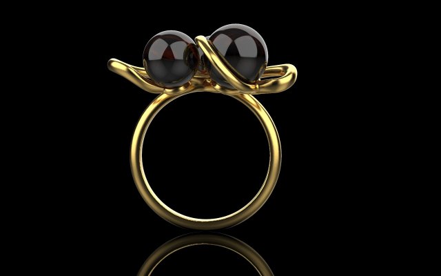 Ring 4237 3D-Druckmodell .c4d .max .obj .3ds .fbx .stl .blend 