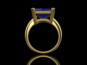 Engagement Ring 4247 3D Print Model
