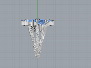Ring With stones 4249 3D-printmodel