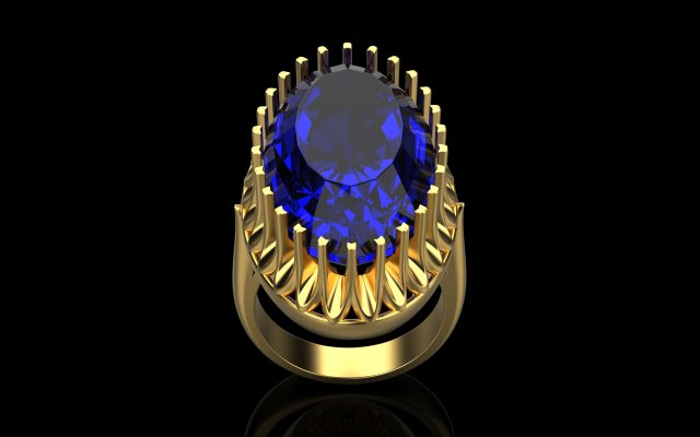 Ring 4520 3D 打印模型 .c4d .max .obj .3ds .fbx .stl .blend 