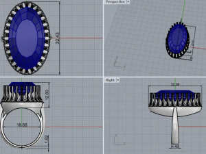Ring 4520 3D Print Model