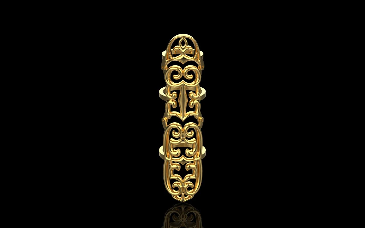 Ring 4597 3D Print Model .c4d .max .obj .3ds .fbx .stl .blend 