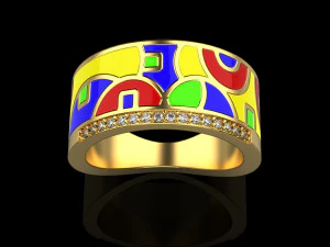 Ring 4591 3D Print Model