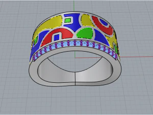 Ring 4591 3D Print Model