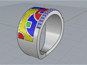 Ring 4591 3D Print Model