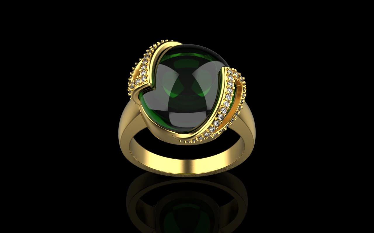Ring 4571 3D Print Model .c4d .max .obj .3ds .fbx .stl .blend