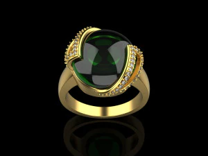 Pierścionek 4571 Model do druku 3D