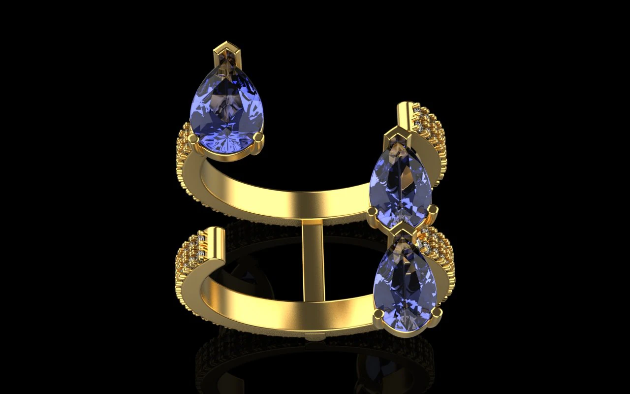 Ring 4521 3D Print Model .c4d .max .obj .3ds .fbx .stl .blend 
